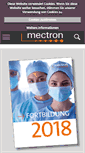 Mobile Screenshot of mectron.de